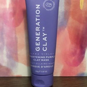 Ultra violet purple clay mask